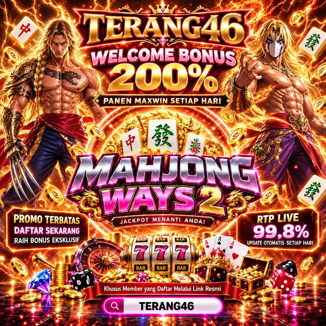 TERANG46 • Gerbang Pilihan Idaman Player Buat Akses 46 Lampu Bonus Dari Terang 46